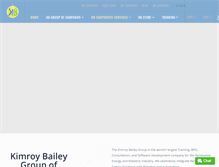 Tablet Screenshot of kimroybailey.com